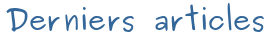 Derniers articles